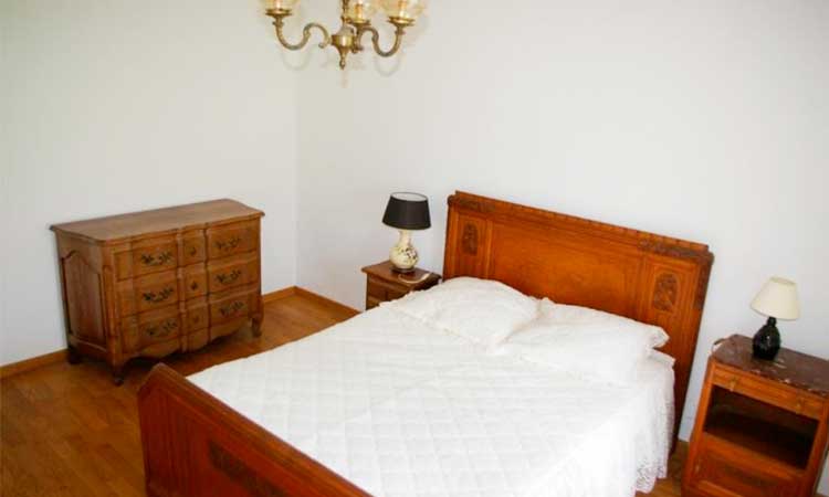 La chambre lit double