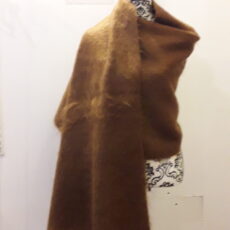 Etole tissée Mohair Ecureuil