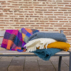 Plaid en mohair